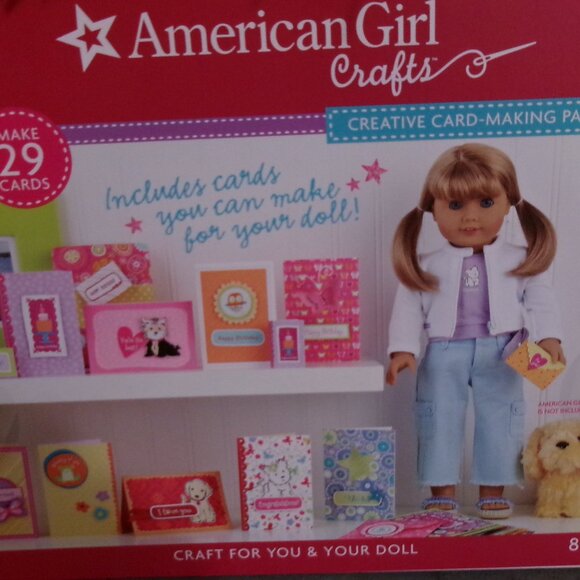 NEW American Girl Crafts-Doll Celebrations and Card Making Kit - Picture 3 of 10